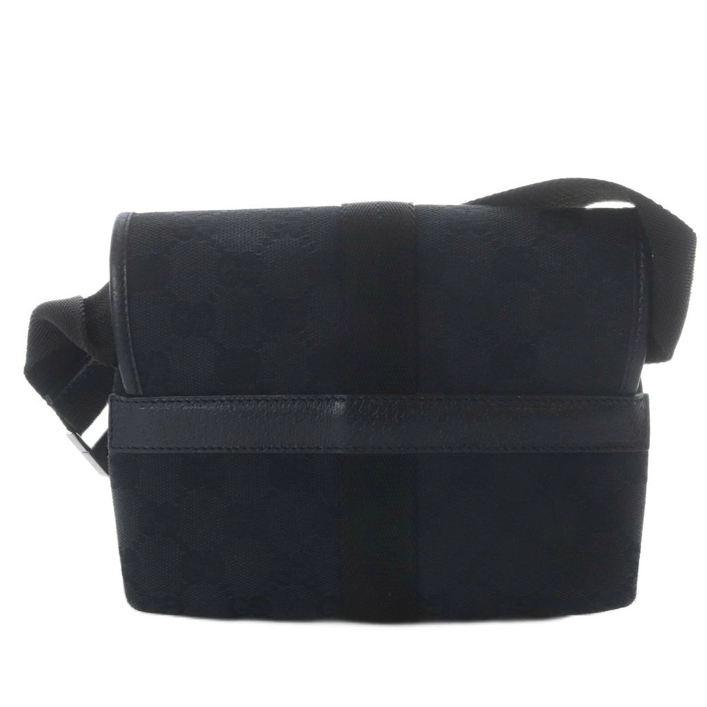 Gucci Waist Bag Body GG Canvas Black